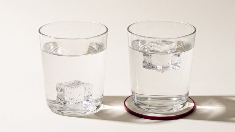 Heavy water vs deuterium-depleted water: same atom, opposite directions